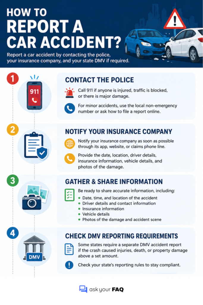 How to Report a Car Accident